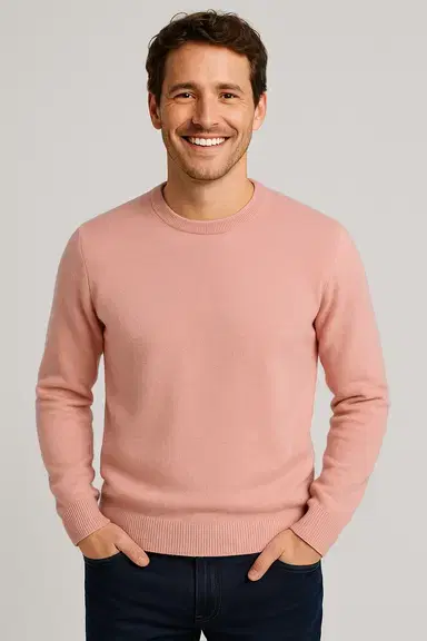 Man crew neck  pullover - plain